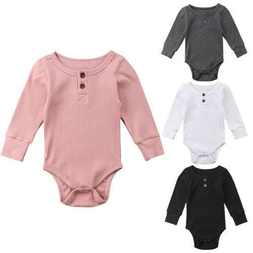 newborn long sleeve romper