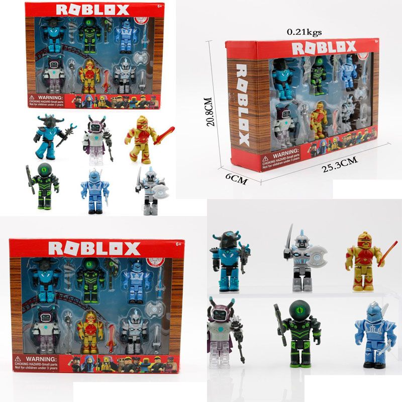 2019 Fighting Roblox Doll Building Blocks World Championship - details about champions of roblox action figure 6 pack