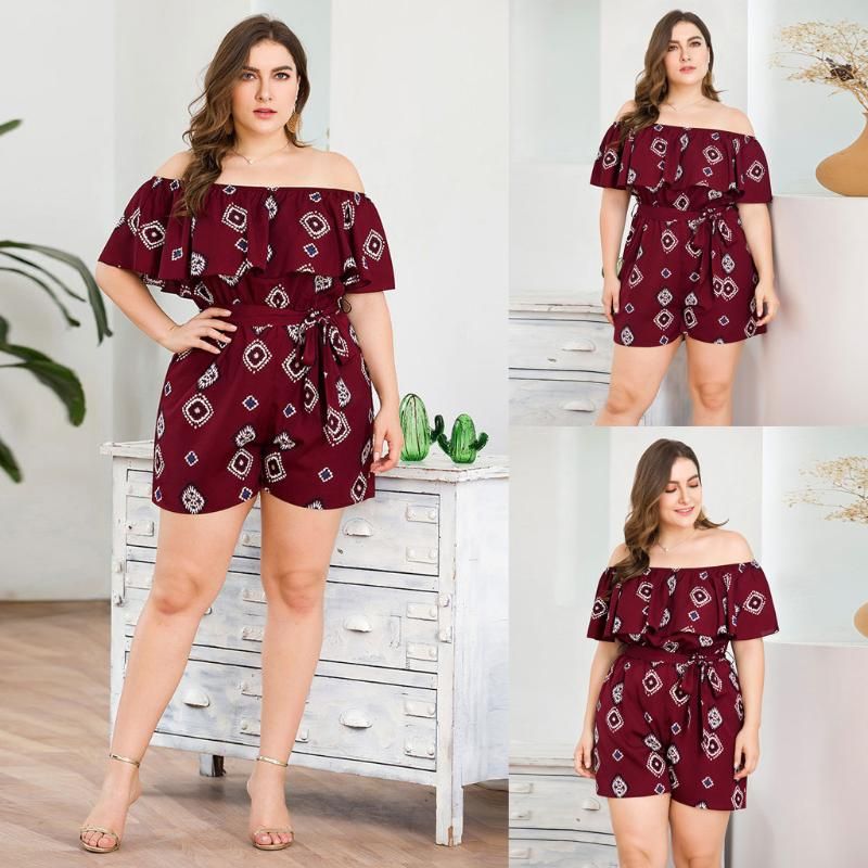 plus size womens summer jumpsuits