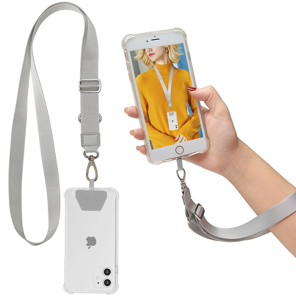 Phone Lanyard Accessories With Comfortable Nylon Neck Strap, Key Chian