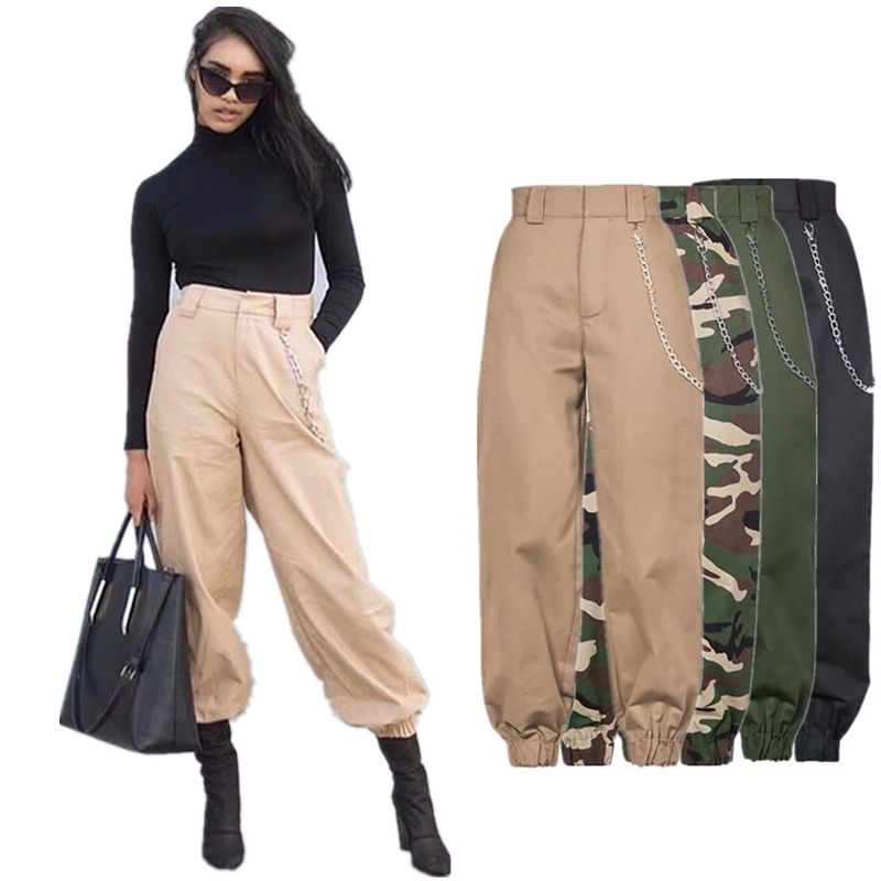 2020 Boutique Harem Autumn Womens Casual Pants Loose Sports Trousers Summer Clothing Capris Fashion Pantalon Camouflage Overalls Sweatpants Z328 From Babyyuke 22 31 Dhgate Com