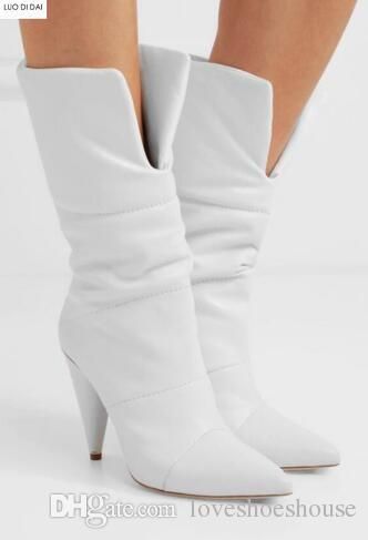 womens white ankle booties