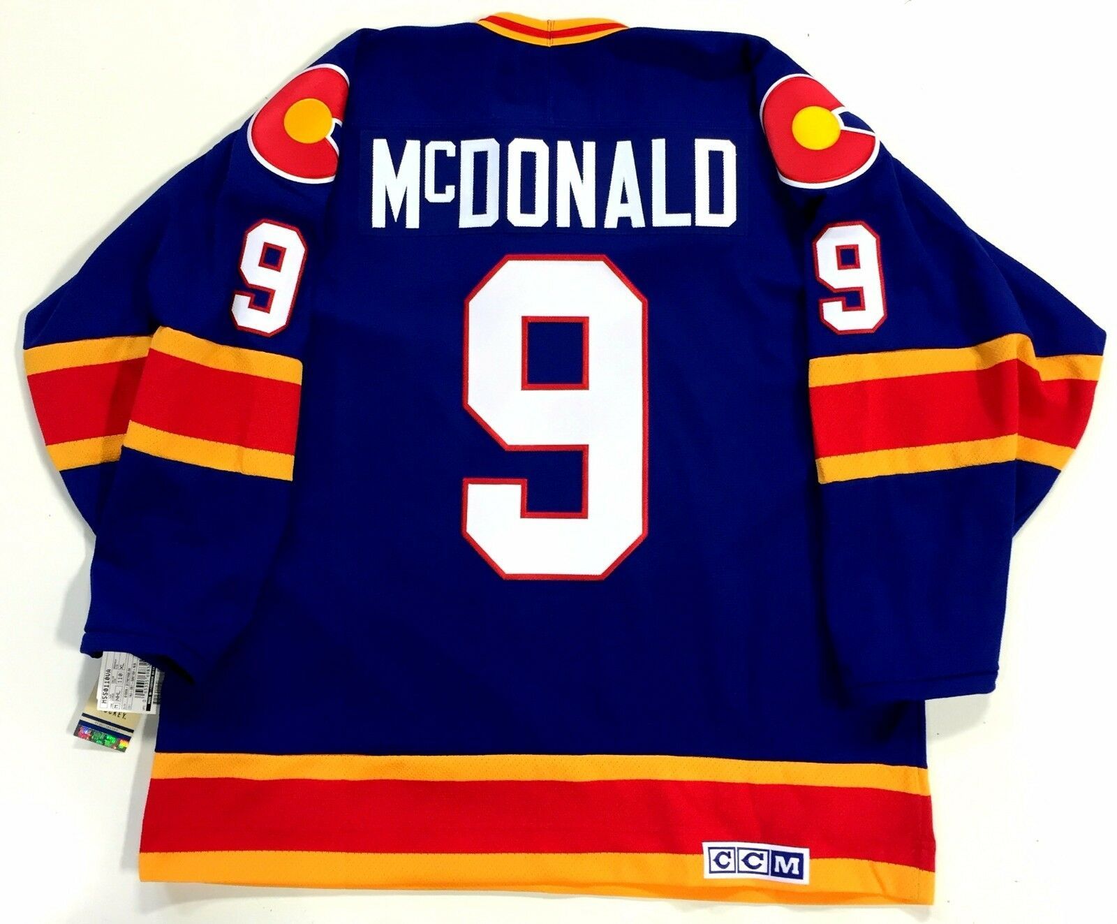 NHL) Colorado Rockies John Wensink jersey