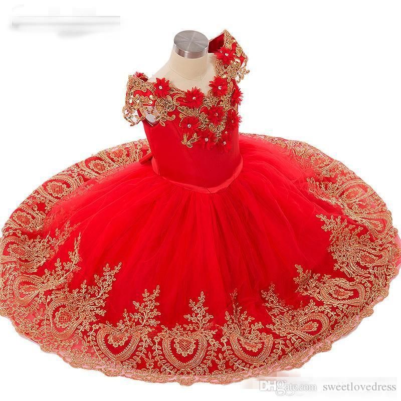 ديناميكي مخزون لسان حال vestidos dorados con rojo para niñas -  teachanshi.com