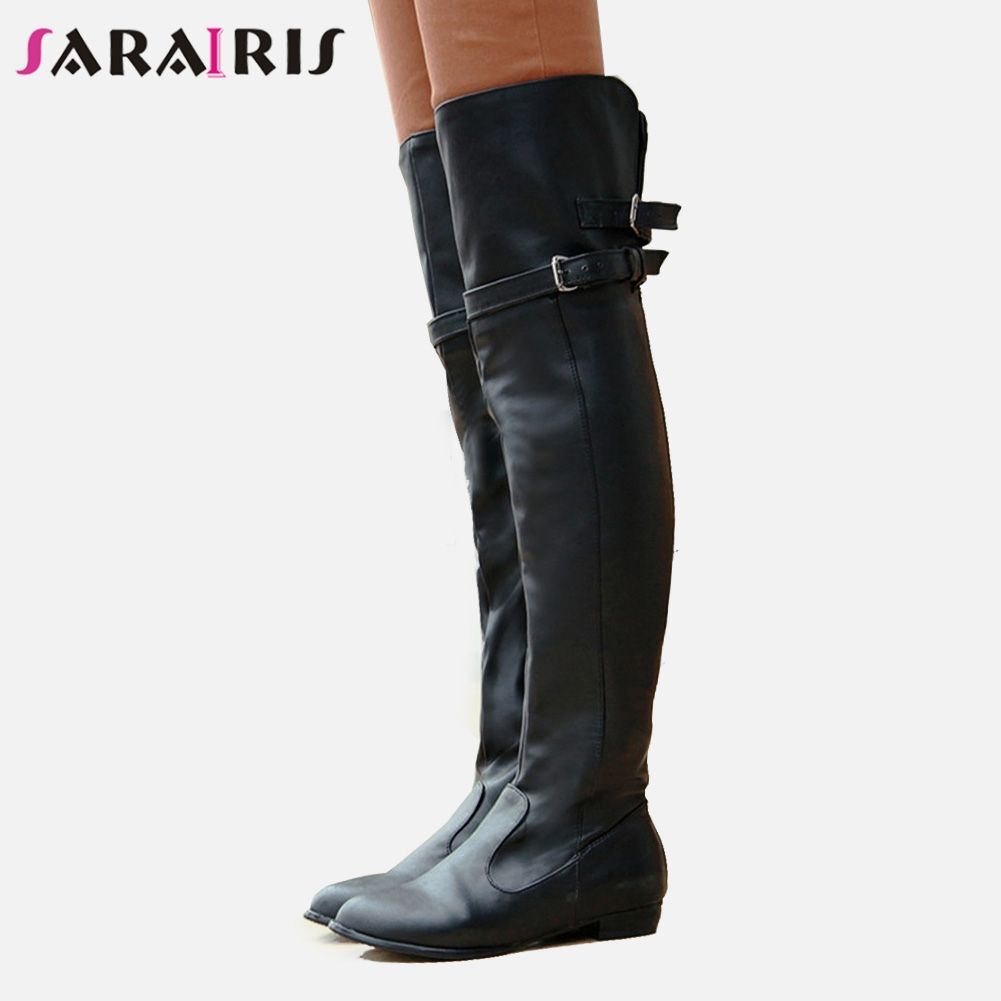 flat over the knee boots cheap