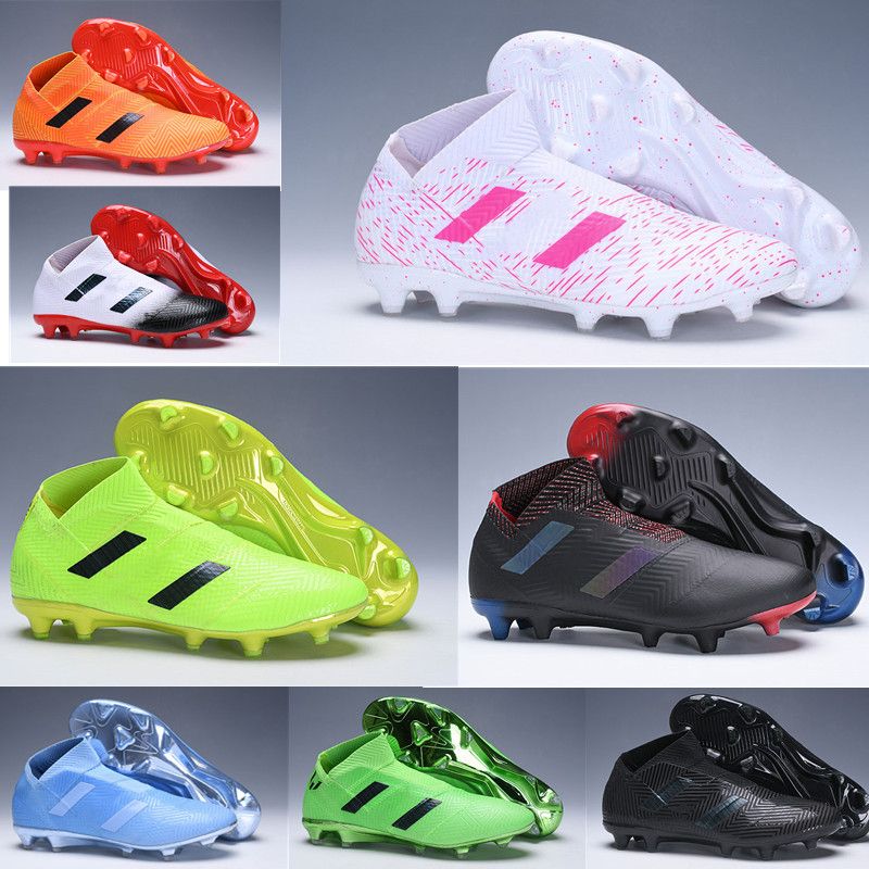 laceless youth soccer cleats