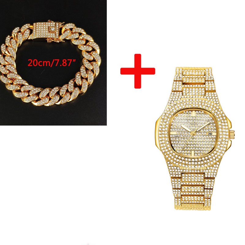 chain watch gold