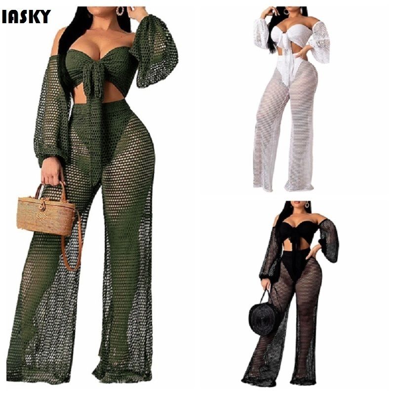 women's swim cover up pants
