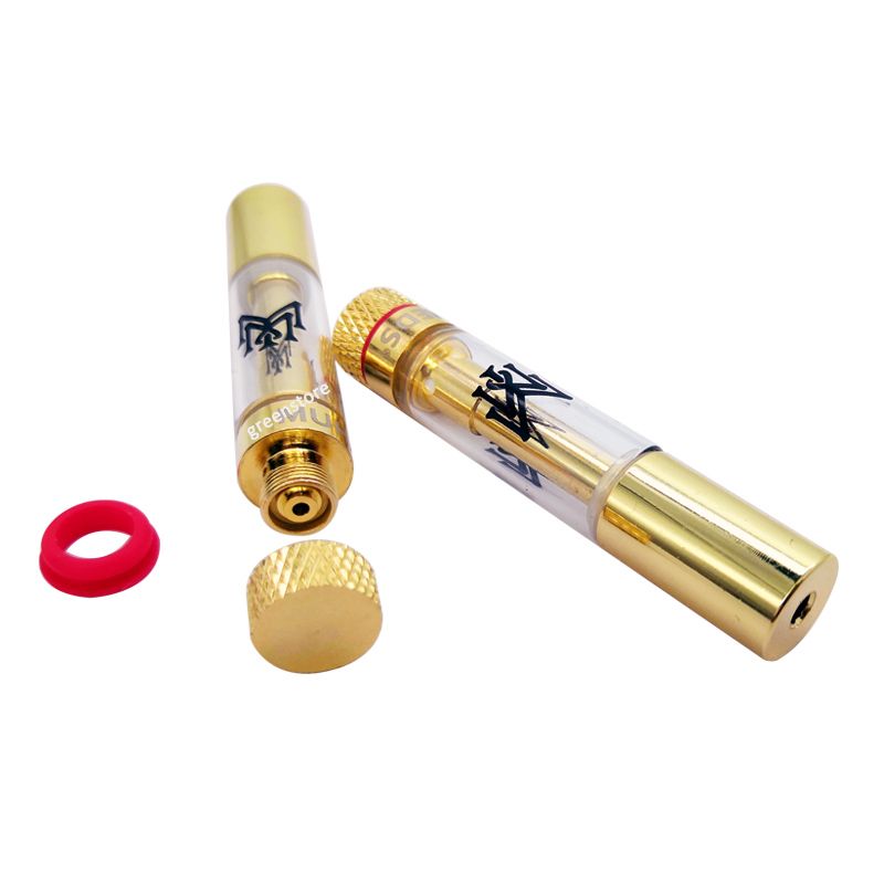 New Muha Med Cartridge Live Resin Vape Cart 0.8ML Tank Thick Oil