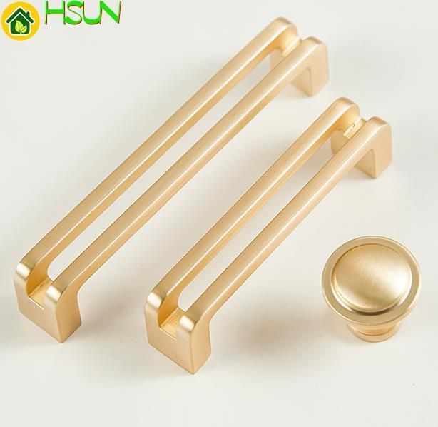 2020 3 75 5 6 3 Brushed Gold Dresser Handles Knobs Door Pulls