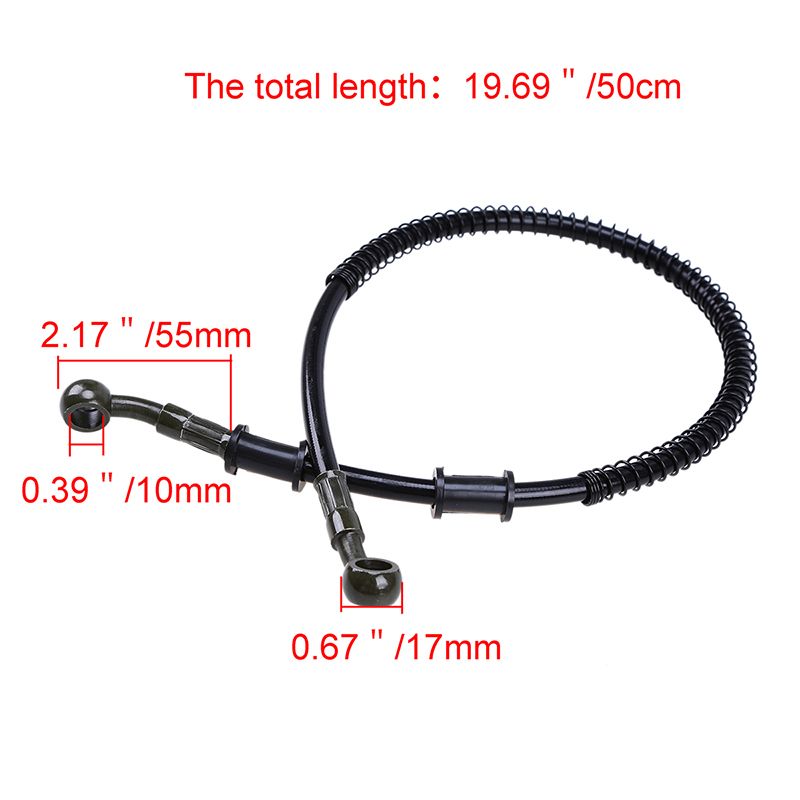 150cm Red Brand New Motorcycle ATV Dirt Bike Brake Oil Pipe Hose Line