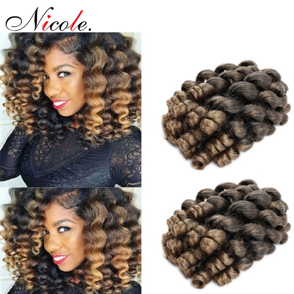 2019 Hot Sale Ombre Wand Curl Braiding Hair 20strands Pack Jumpy