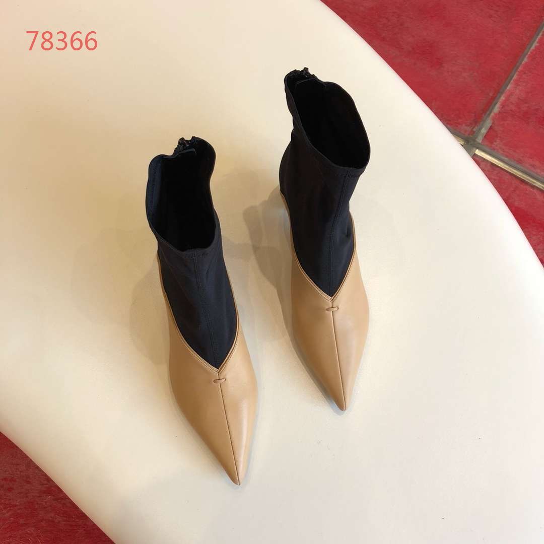 luxury rivet pointed toe ankle boots