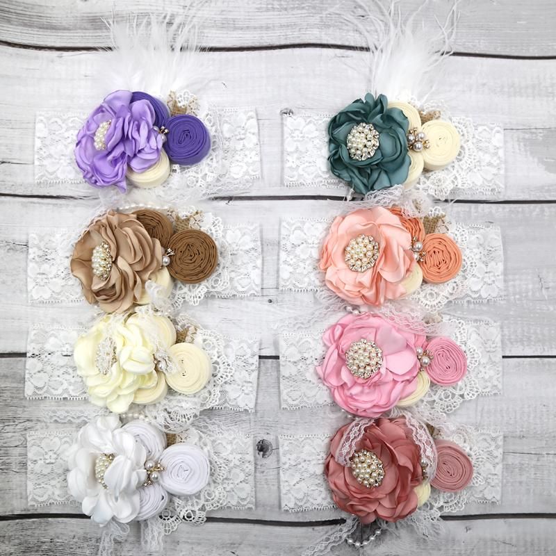 vintage flower headbands
