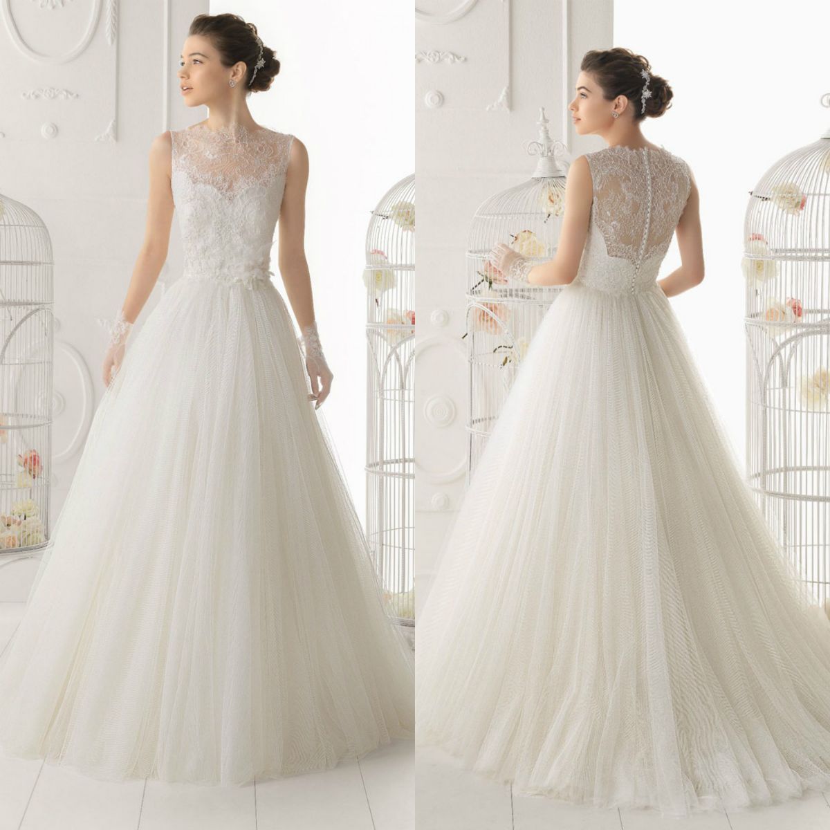 2019 Cheap Ivory White Bridal Wraps Lace Sleeveless Wedding Shawls