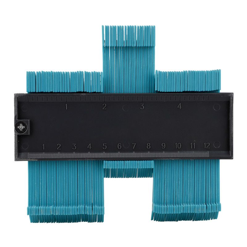 0-50cm Shape Contour Duplicator Profile Gauge Tiling Laminate Tiles Edge Tool