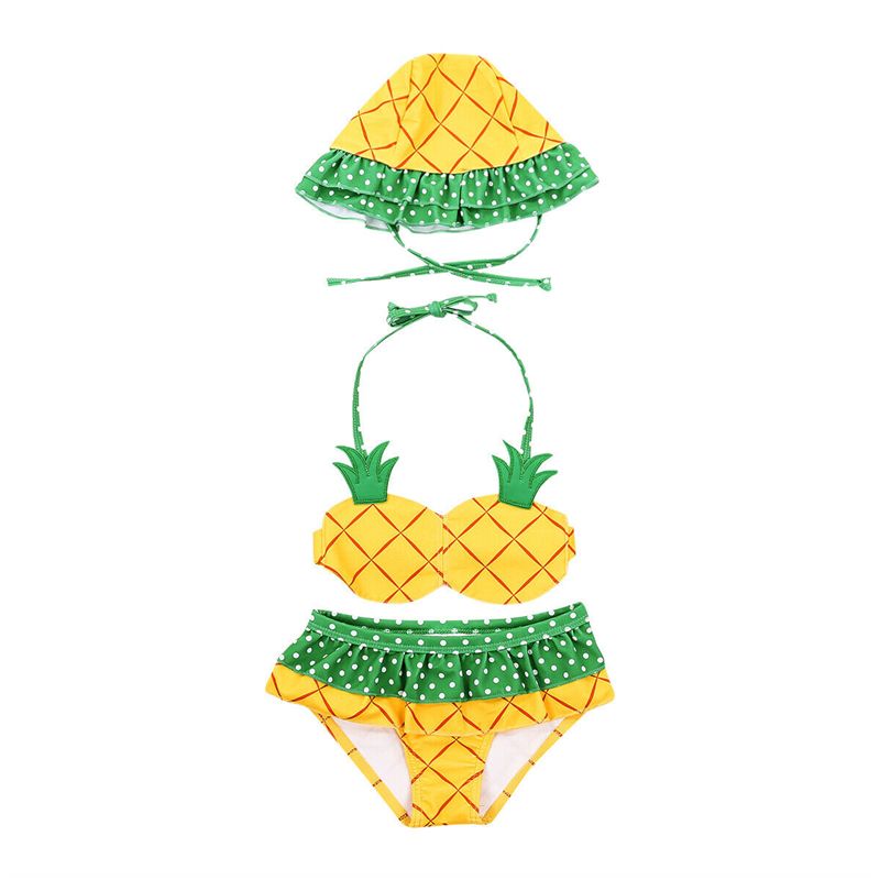 pineapple swimming costume