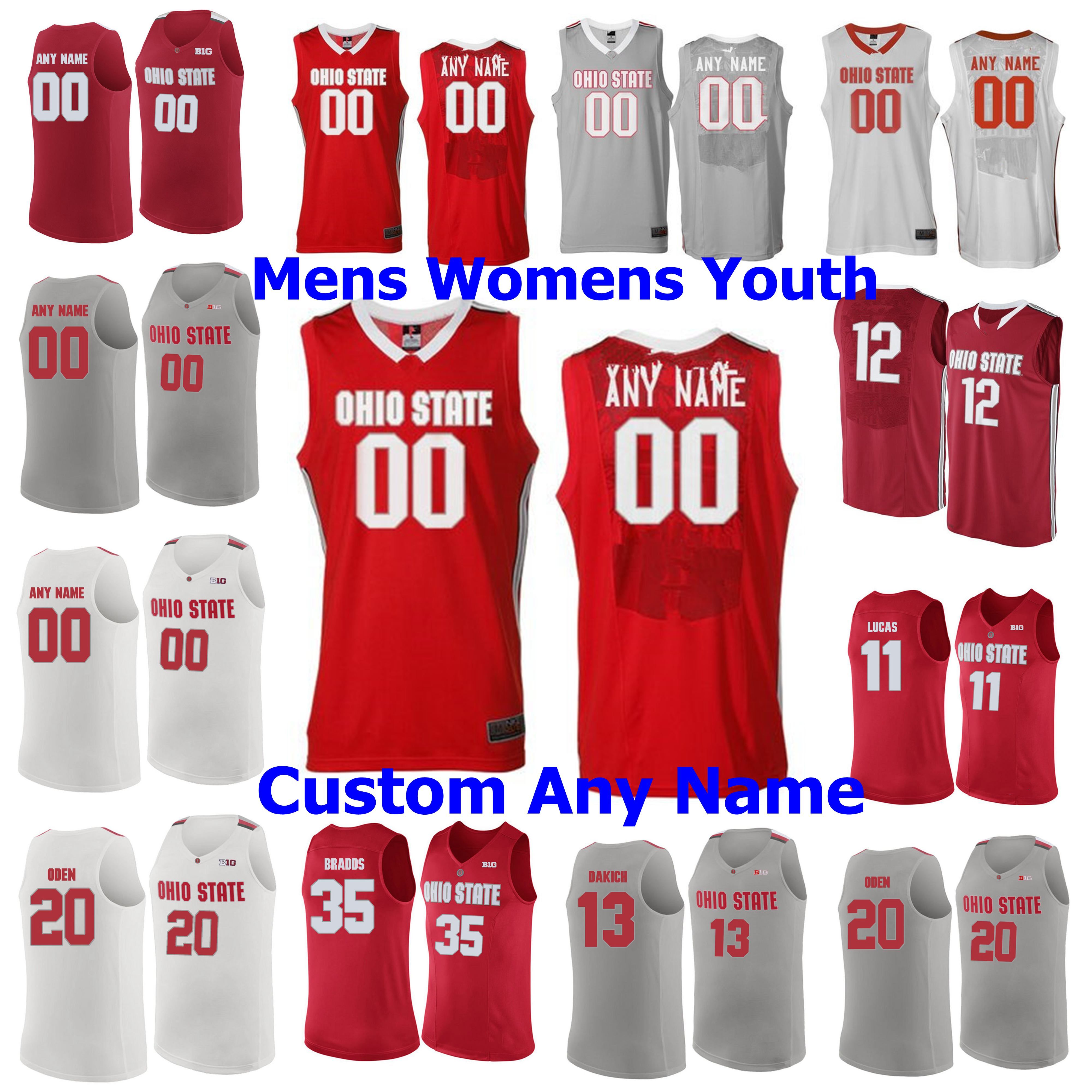 Custom ohio state basketball jersey Clearance