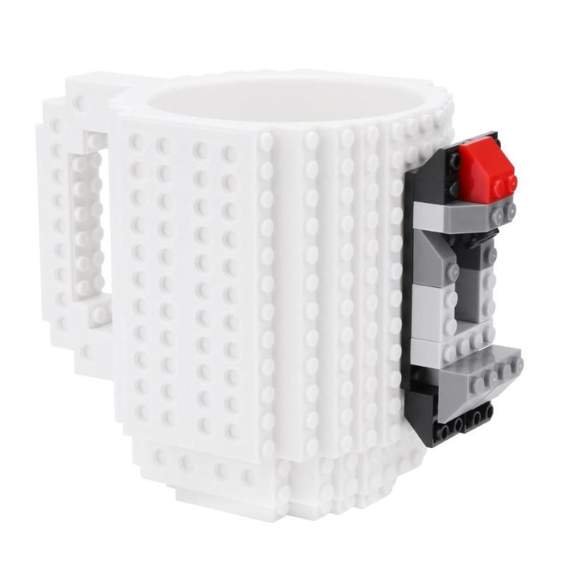 Build On Brick Coffee Mug Cup 12 oz Compatible with Major Building Blocks US 