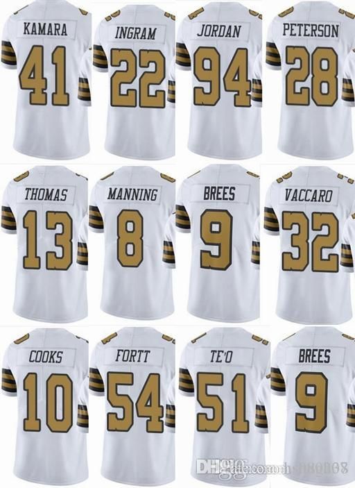 saints color rush jersey cooks