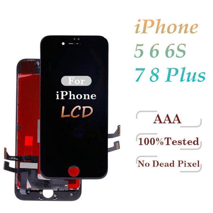 Para el iPhone 5 se 6 6S 7 8 PLUS reemplazo de pantalla LCD Pantalla de Digitalizador a ++ Para el iPhone 5 se 6 6S 7 8 PLUS reemplazo de pantalla LCD Pantalla de Digitalizador a ++