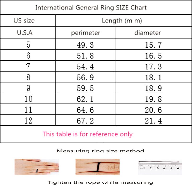 Men S Large Ring Size Chart