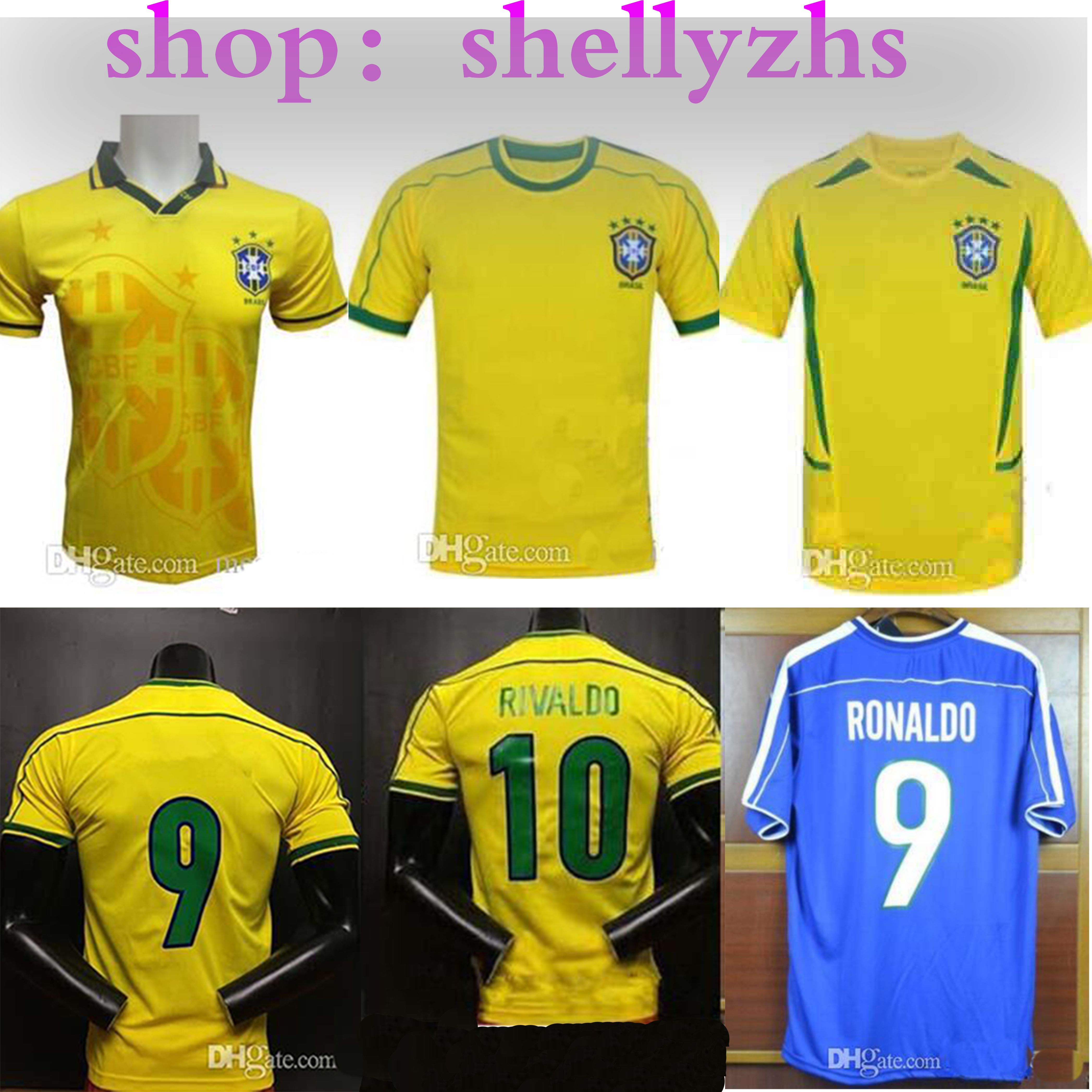 brazil retro jersey
