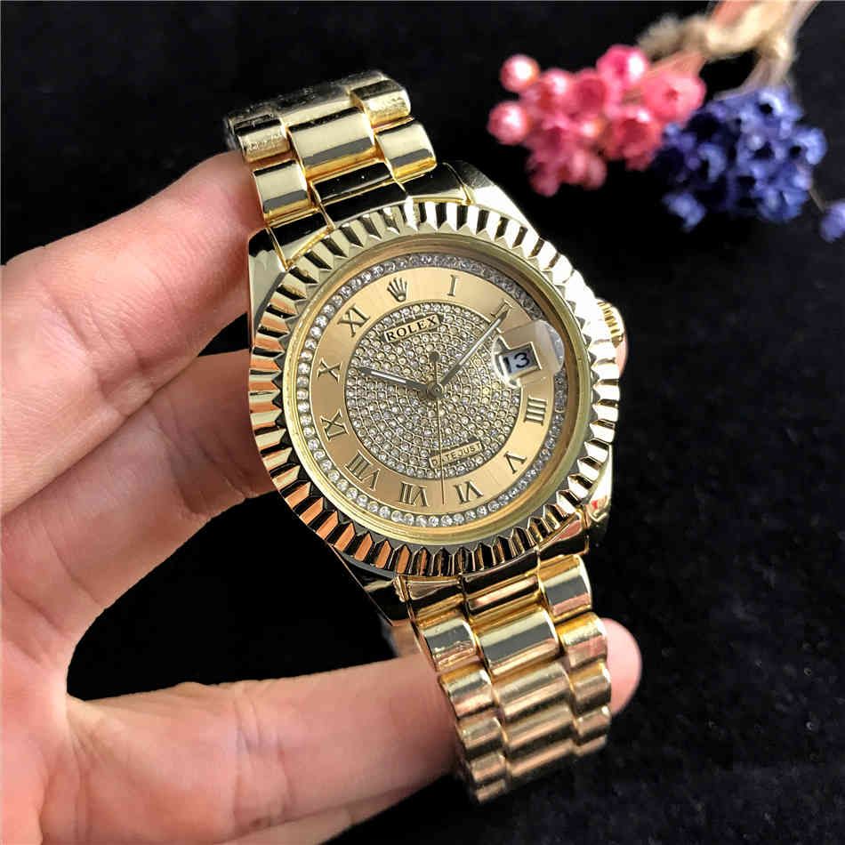 2020 Brand Top Luxury Watch Men Calendar Black Bay Designer Diamond Watches Wholesale High Quality Women Dress Rose Gold Clock Reloj Mujer Cheap Luxury Watches Cheap Branded Watches From Sibingli004 17 27 Dhgate Com