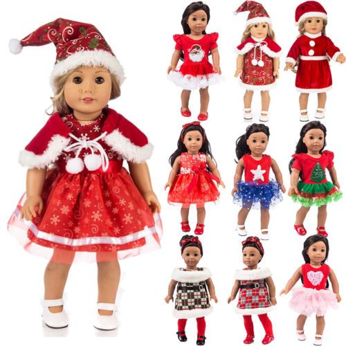 christmas doll clothes