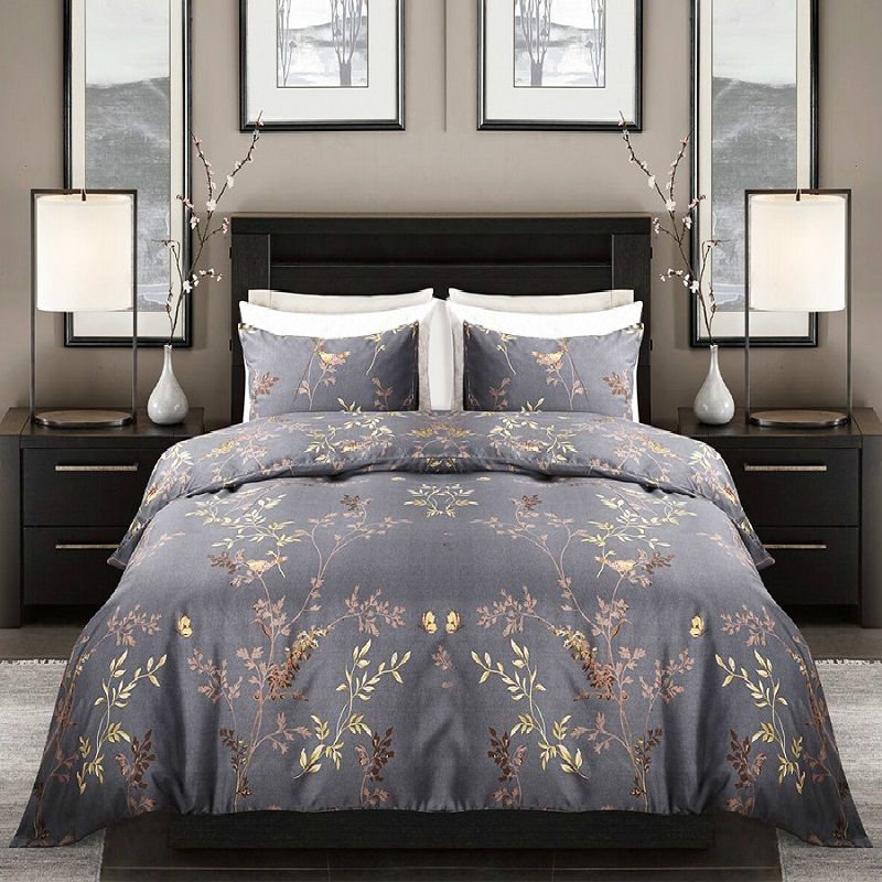 Bedding Set Without Bed Sheets 100 Polyester Imitate Egypt Cotton