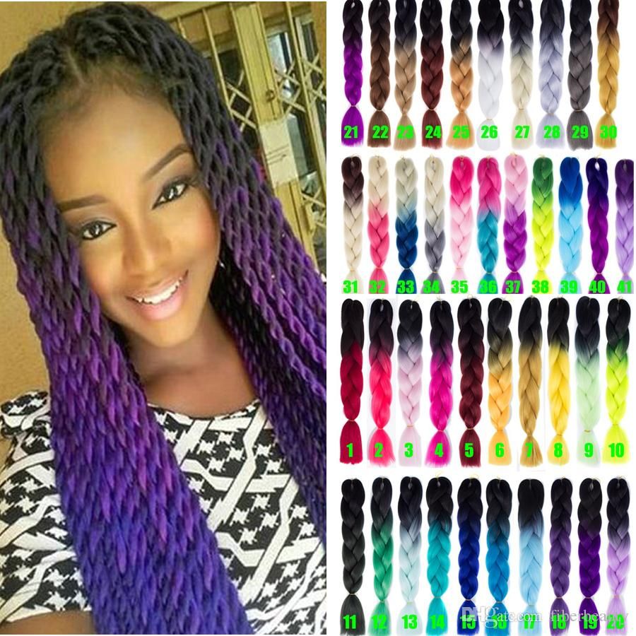 Xpression ombre braiding hair Clearance