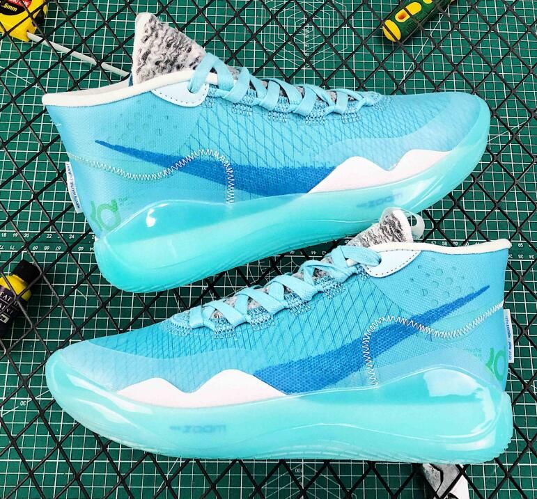 sky blue basketball shoes