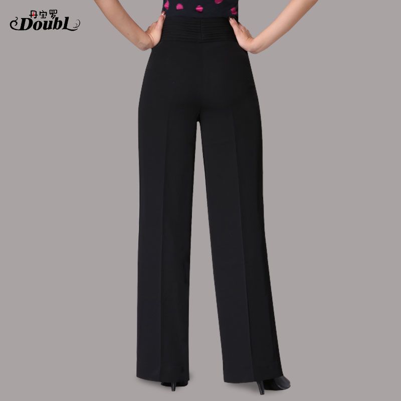 Compra Etapa Desgaste Primavera Otoño Negro Cintura Alto Pantalones Largos  Practica Ropa De Ropa Ancha Suelta Latina Nacional Estándar Danza Pantalones  H671 Barato | Entrega Rápida Y Calidad | Es.Dhgate