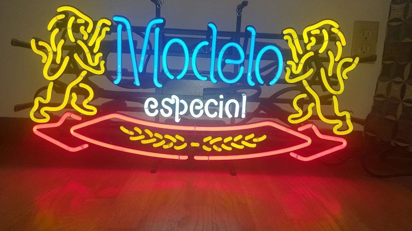 2020 Modelo Especial Beer Neon Sign Man Cave Bar Pub Beer