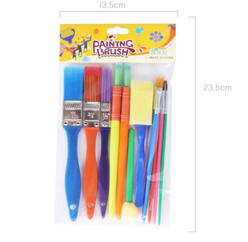 childrens paint brush set