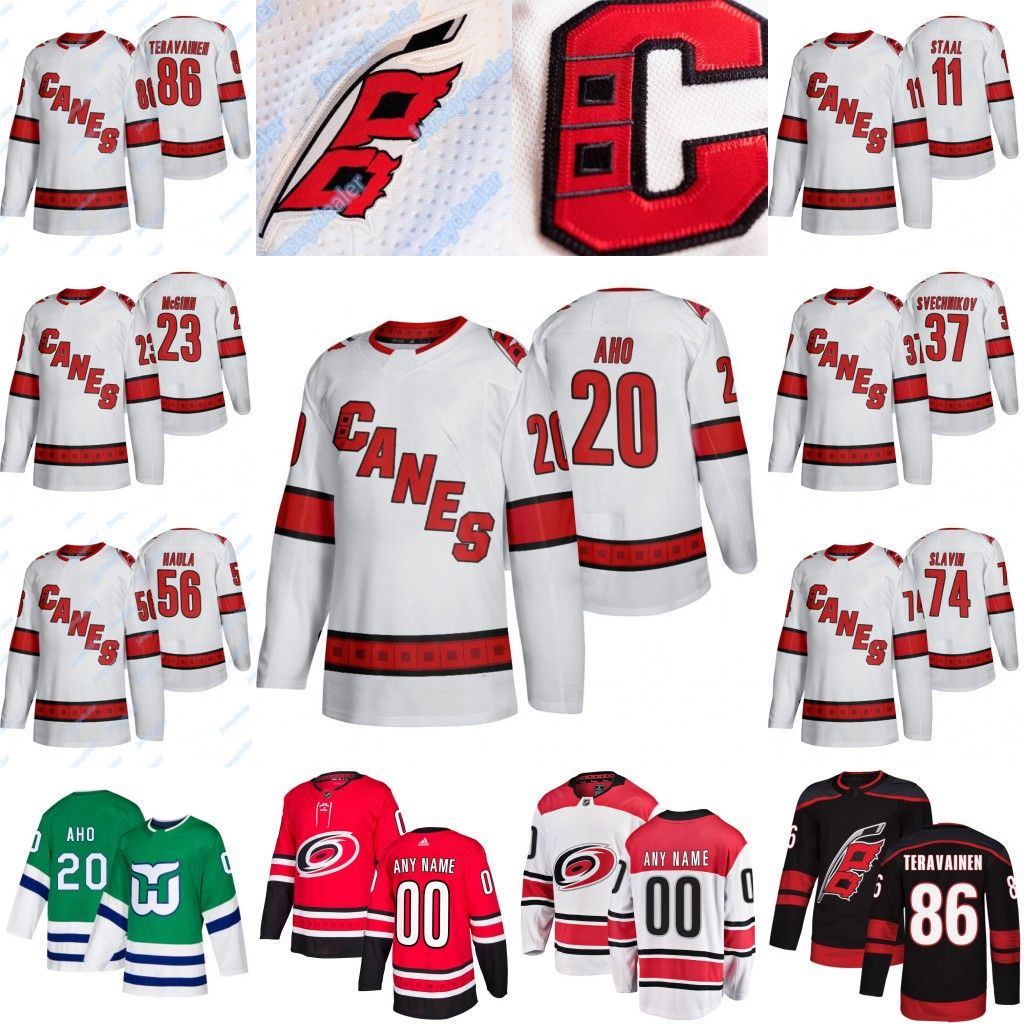 carolina hurricanes away jersey