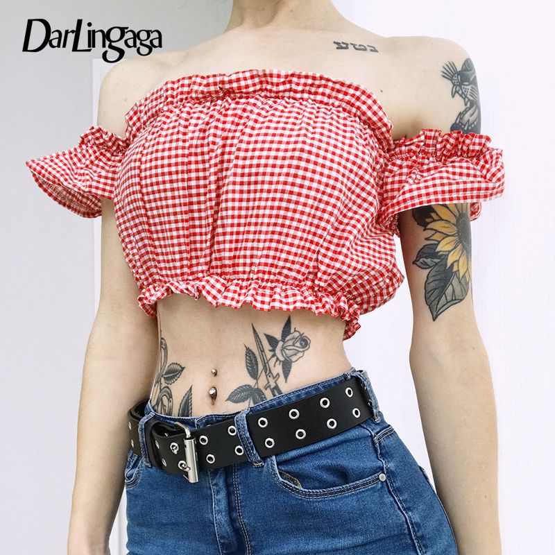 blusas cortas