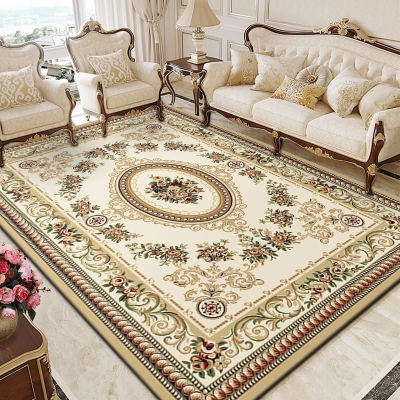European Style Luxury Living Room Sofa Table Mats Bedroom Bed