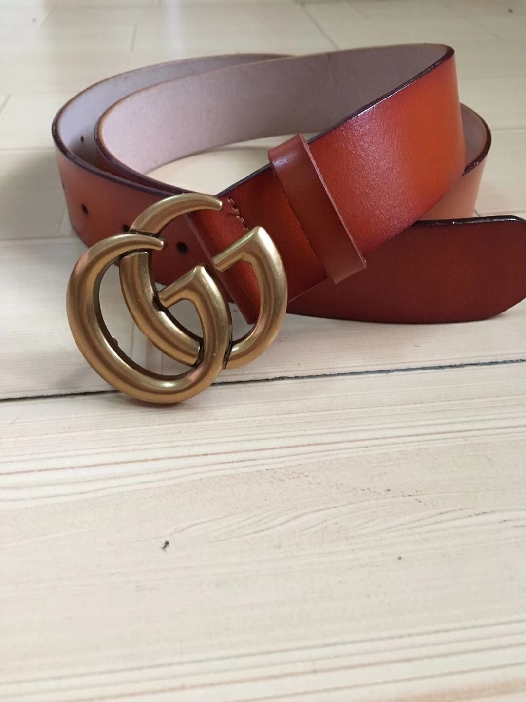 gucci classic red scarf belt