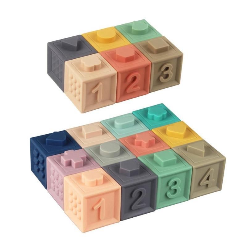 educational 3d soft touch blocks