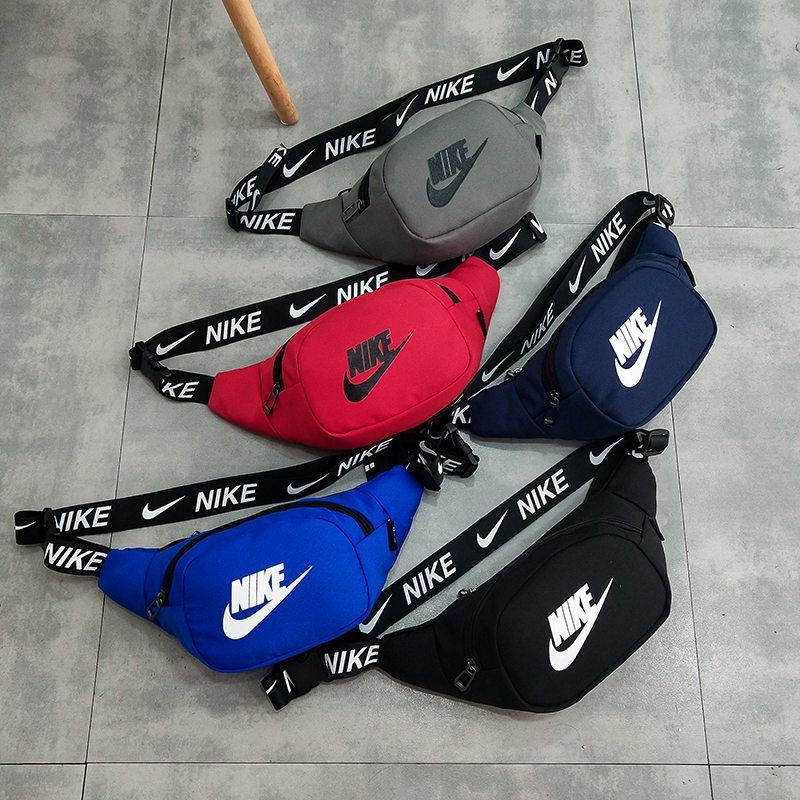 red nike bum bag