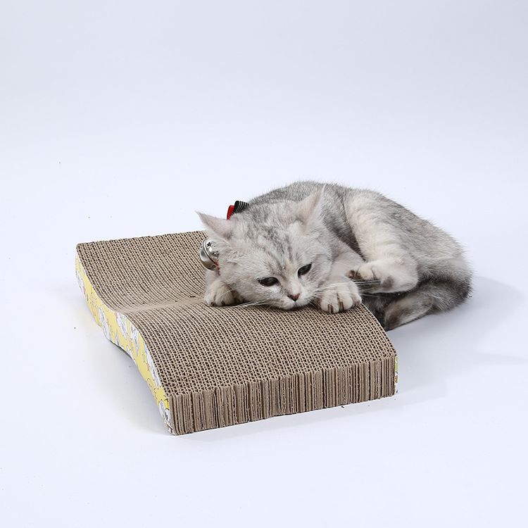 cat cardboard scratch pad