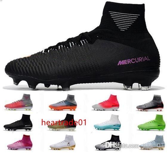 2020 Mercurial New Superfly V Cr7 Fg Mens Red Gray Soccer Shoes Cristiano Ronaldo Football Boots Male Mercurial Champions Acc Men Football Shoes From Heartrade01 35 28 Dhgate Com