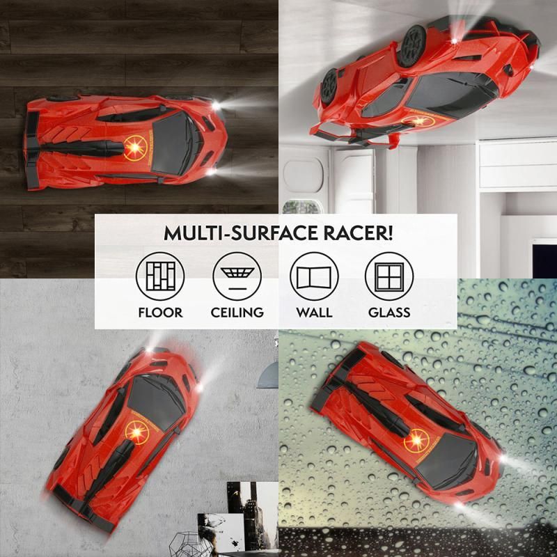 remote control car run on wall