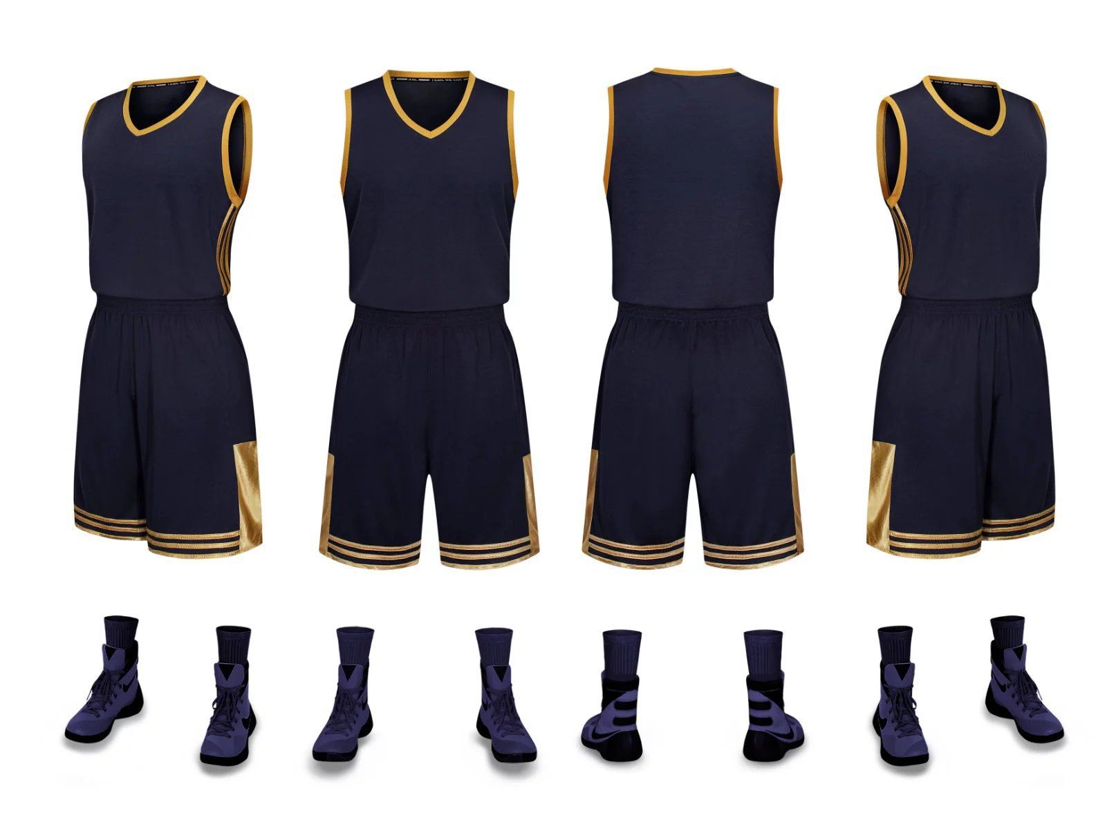 black and gold basketball jersey