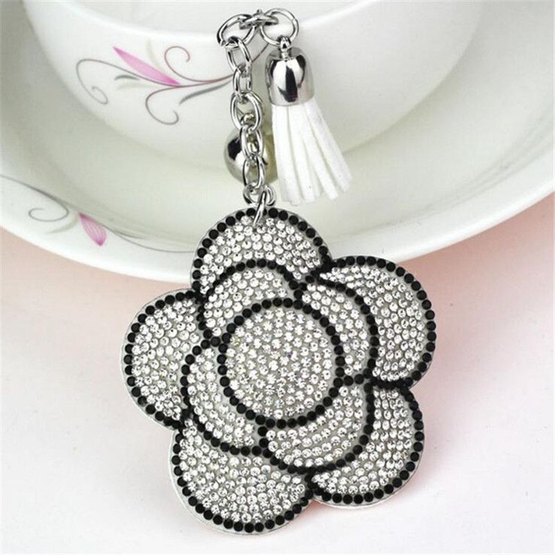 Molyflower Llavero de Metal Creativo Llavero de cami/ón peque/ño Colgante Exquisito Ornamento Decorativo Anillo Decoraci/ón Accesorios-Plata