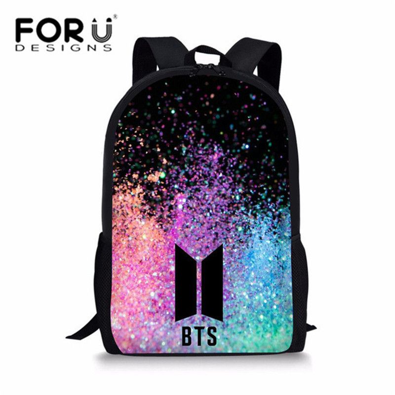 Compra Famoso Término Bts Impresión De Bolsas Escolares Para Niños Satchel Mochila  Escolar Mochila Para Niñas Niños Estudiantes Bookbag Barato | Entrega  Rápida Y Calidad | Es.Dhgate