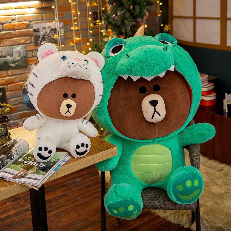 korean brown teddy bear