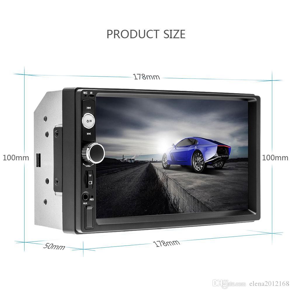  7 HD 2 din Car Radio Autoradio Multimedia MP5 Player