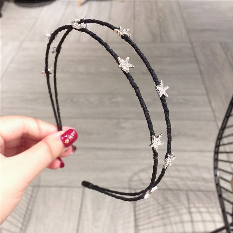 Star Headband Headbands Chain Bands Metal Pentagram Women Band Hair Jewelry Star Headband Headbands Chain Bands Metal Pentagram Women Band Hair Jewelry